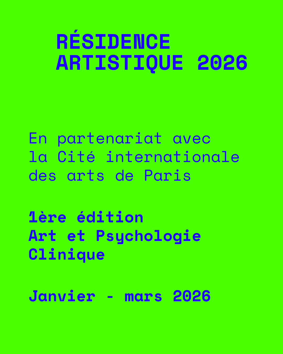 Annonce des lauréates – Programme de résidence dédié à l&rsquo;exploration des liens entre art, société et psychologie clinique