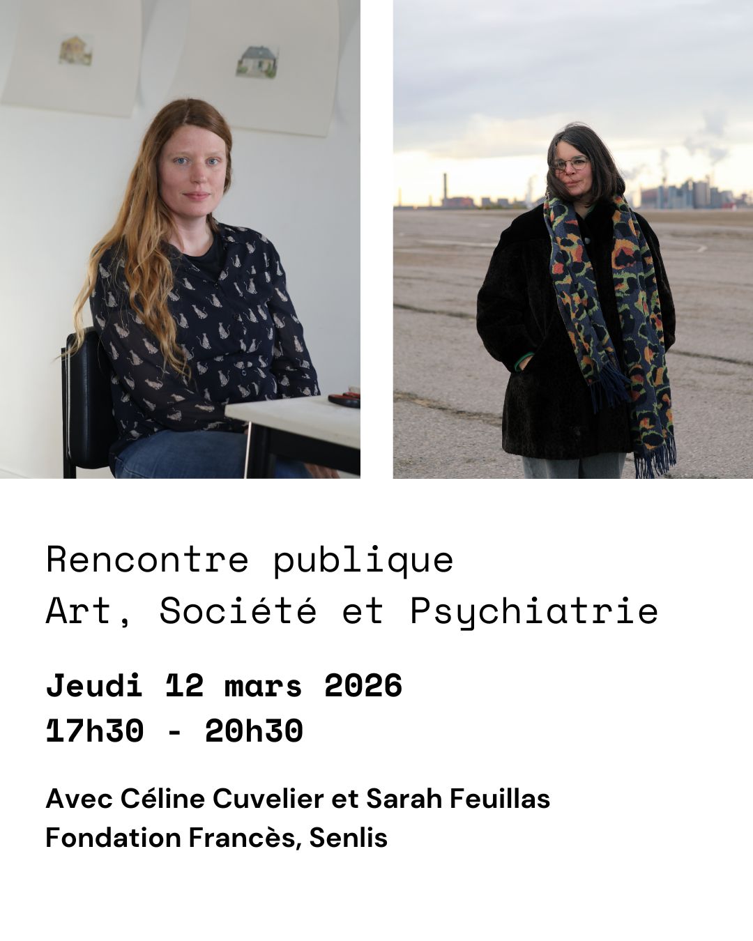 Rencontre publique – art, société, psychiatrie