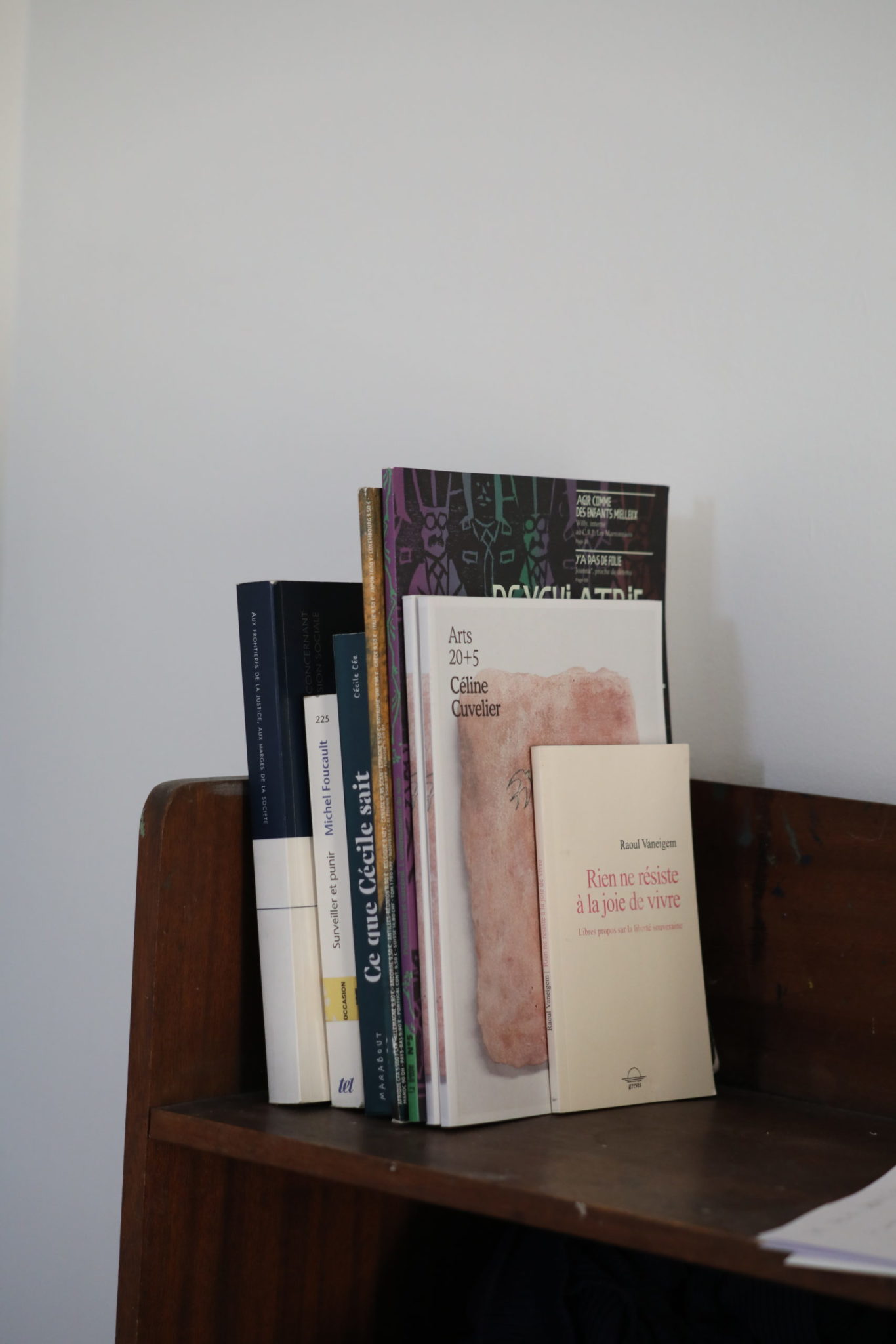 Vendredi lecture de la résidence art, société et psychiatrie